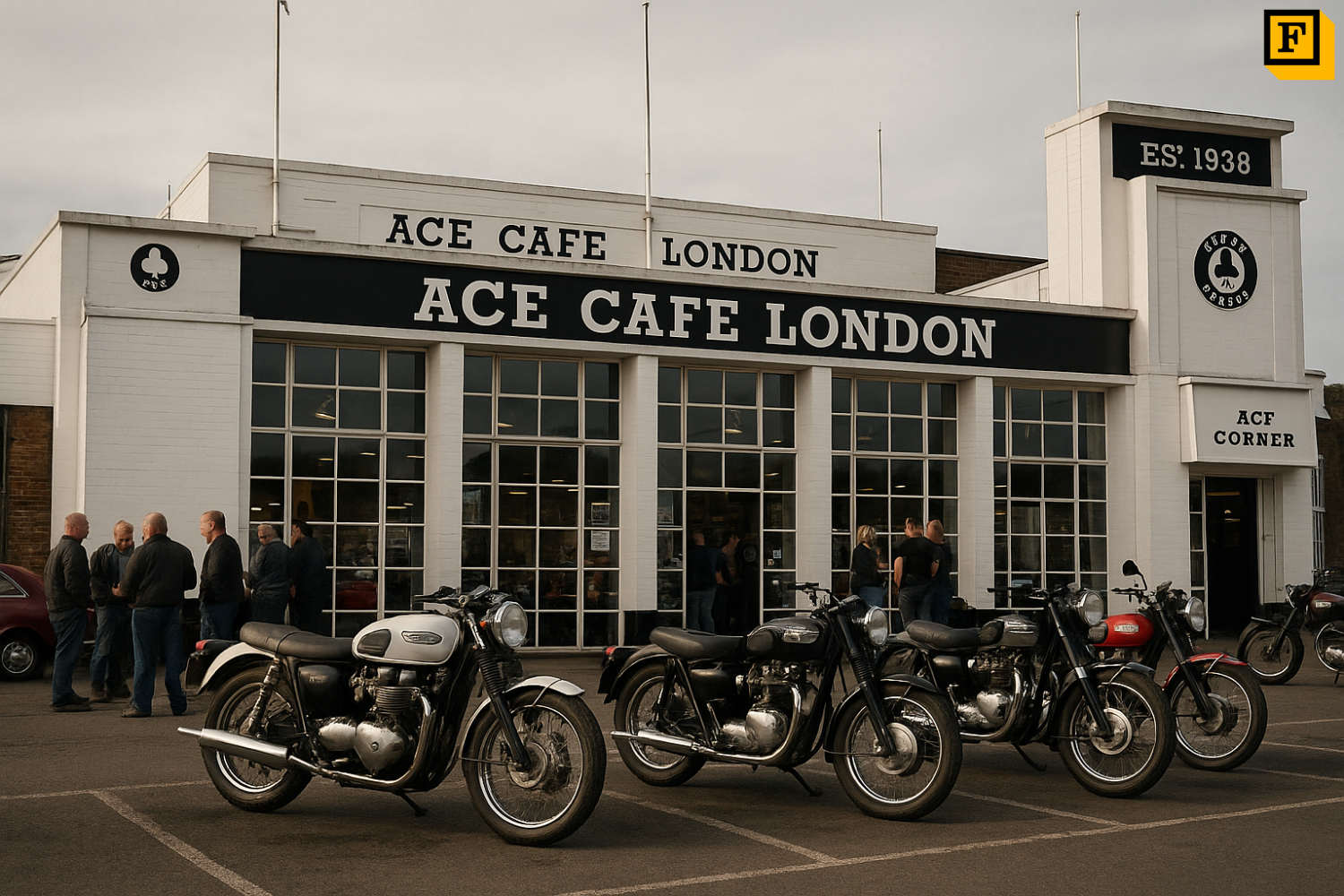 Explore o Ace Cafe: Onde Rock’n’Roll e Motocicletas se Encontram.