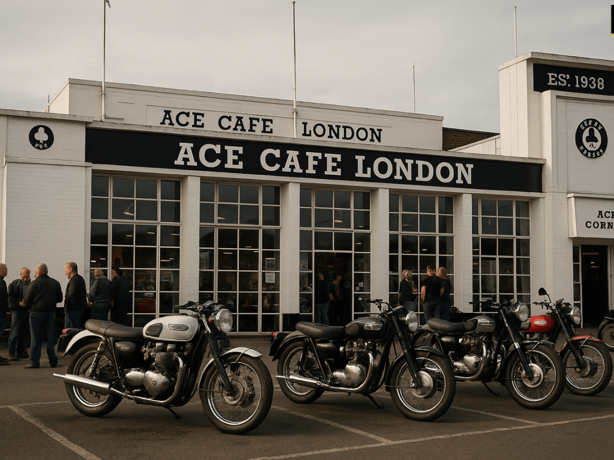 Explore o Ace Cafe: Onde Rock’n’Roll e Motocicletas se&nbsp;Encontram.