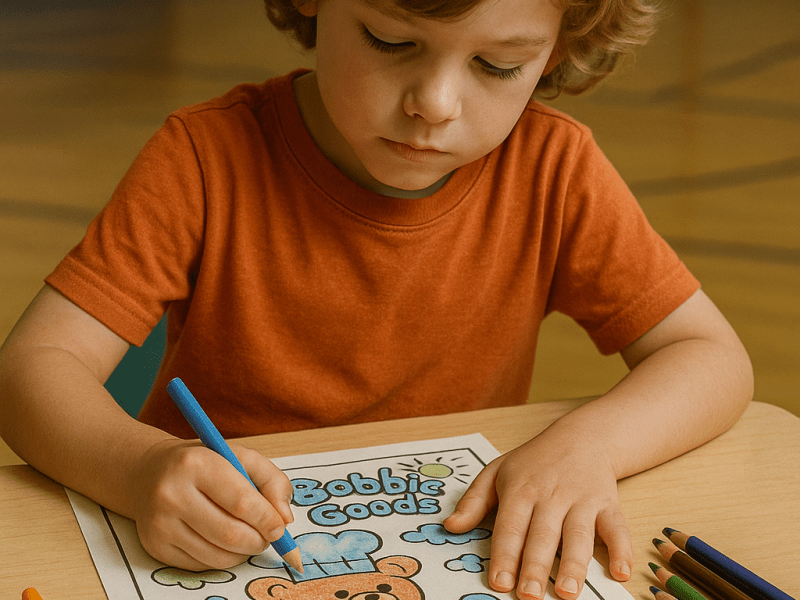 Bobbie Goods: Pintura e Desenvolvimento&nbsp;Psicomotor.