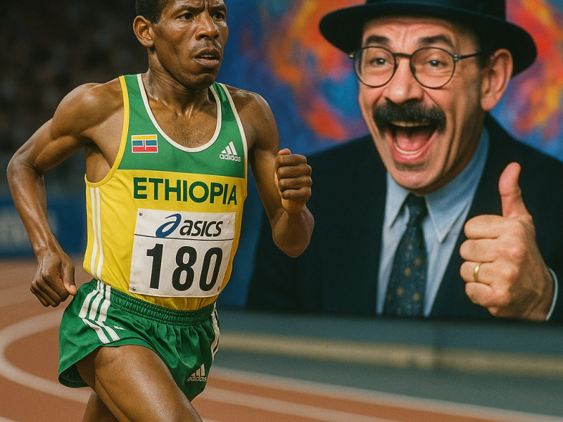 Haile Gebrselassie e a Música ‘Scatman’: Quando os Passos Encontram o Ritmo da&nbsp;Música.