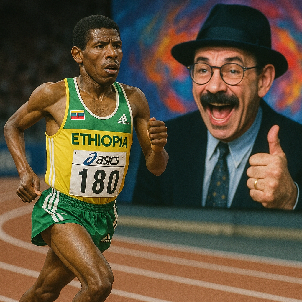 Haile Gebrselassie e a Música ‘Scatman’: Quando os Passos Encontram o Ritmo da&nbsp;Música.