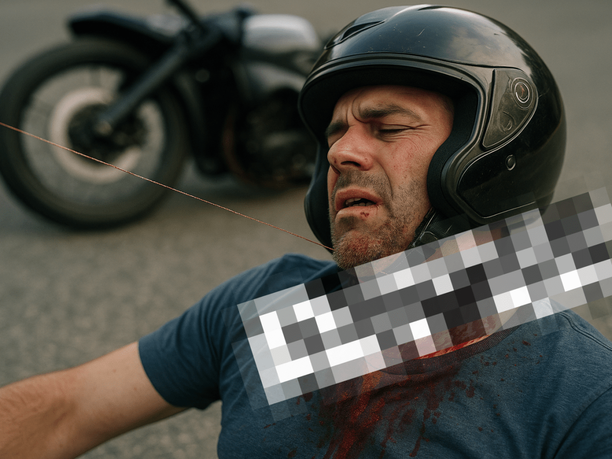 Danger: Kite lines coated with ‘Cerol’ / glass-coated strings (Brazil) or ‘Manja’ (Asia).