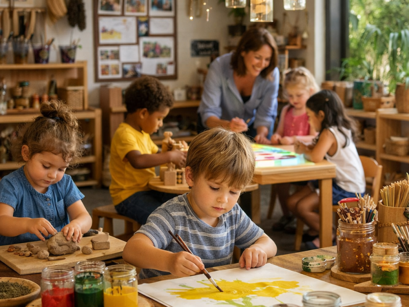 A história da abordagem pedagógica de Reggio&nbsp;Emilia.