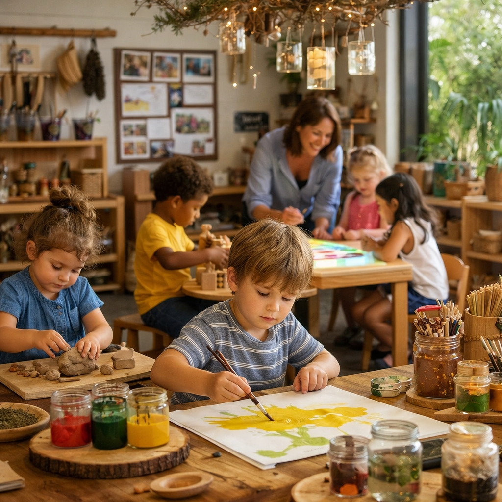 A história da abordagem pedagógica de Reggio Emilia.