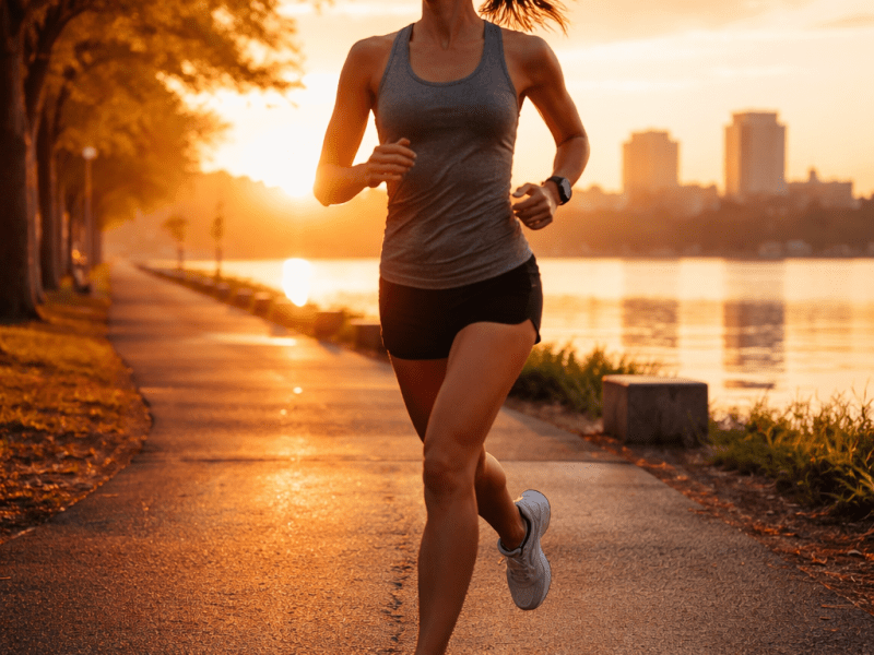 Os benefícios de correr pela&nbsp;manhã.