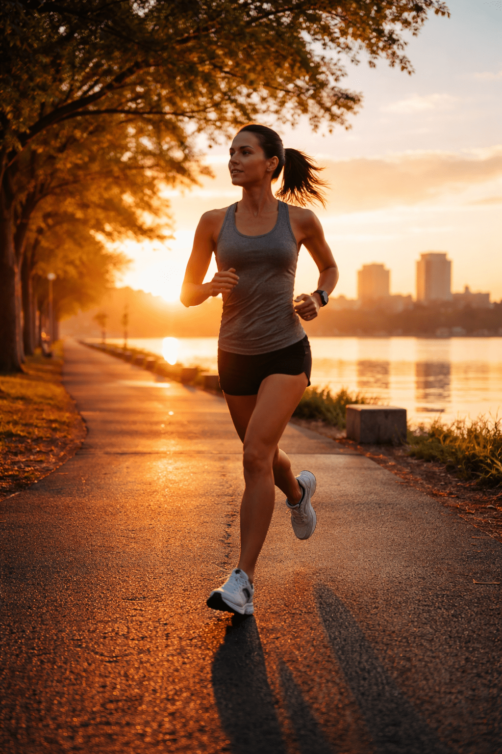 Os benefícios de correr pela&nbsp;manhã.